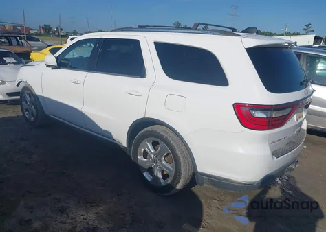 2014 Dodge Durango Limited from USA, damaged, VIN 1C4SDHDT9EC396662